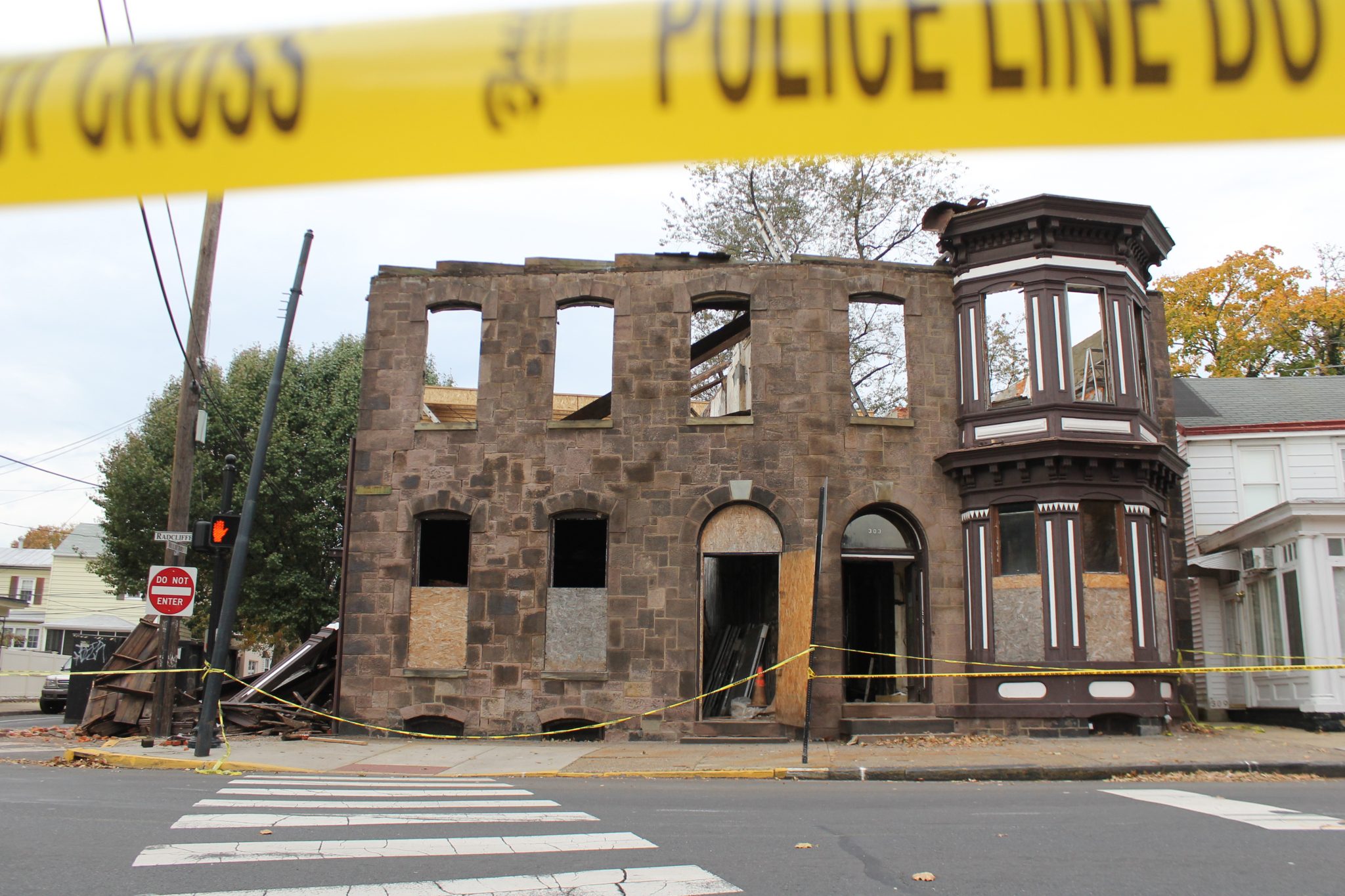 PHOTOS: Partial Building Collapse In Bristol