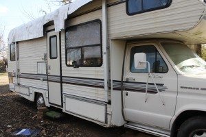 A 2014 photo of the RV where the man's body found found. Credit: Tom Sofield/LevittownNow.com