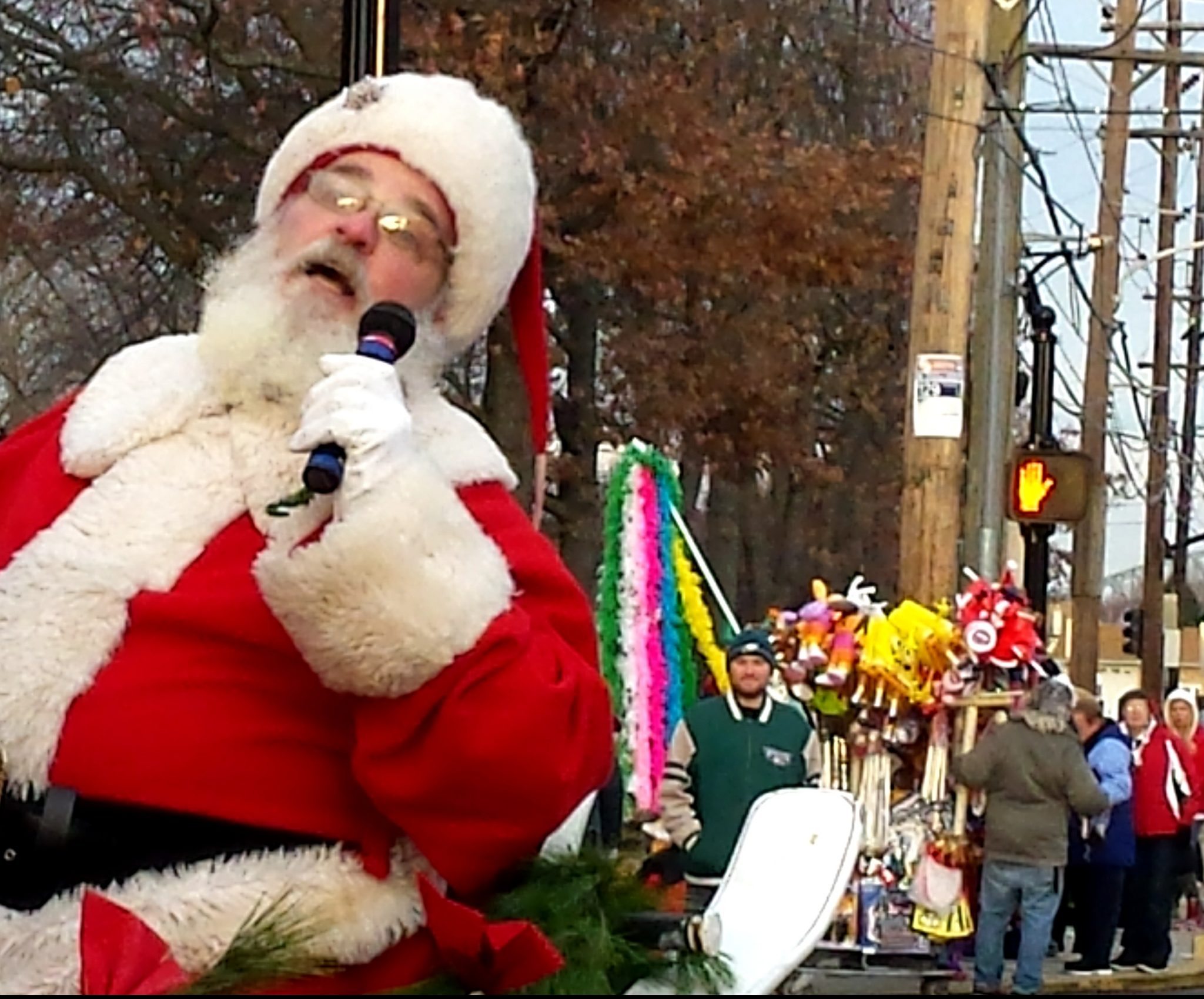 Thousands Line Streets of Bristol For Christmas Parade
