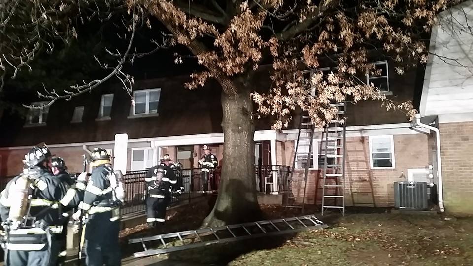 Fire Hits Levittown Apartment Building