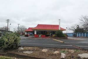The former McDonald's on Veterans Highway on Tuesday afternoon. Credit: Tom Sofield/LevittownNow.com