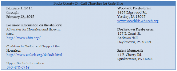 on call churches