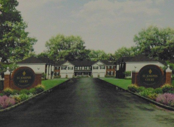The proposed townhome development to replace the St. Joseph the Worker parish. Credit: McGrath Homes
