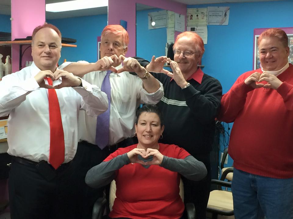 Local Officials Go Red
