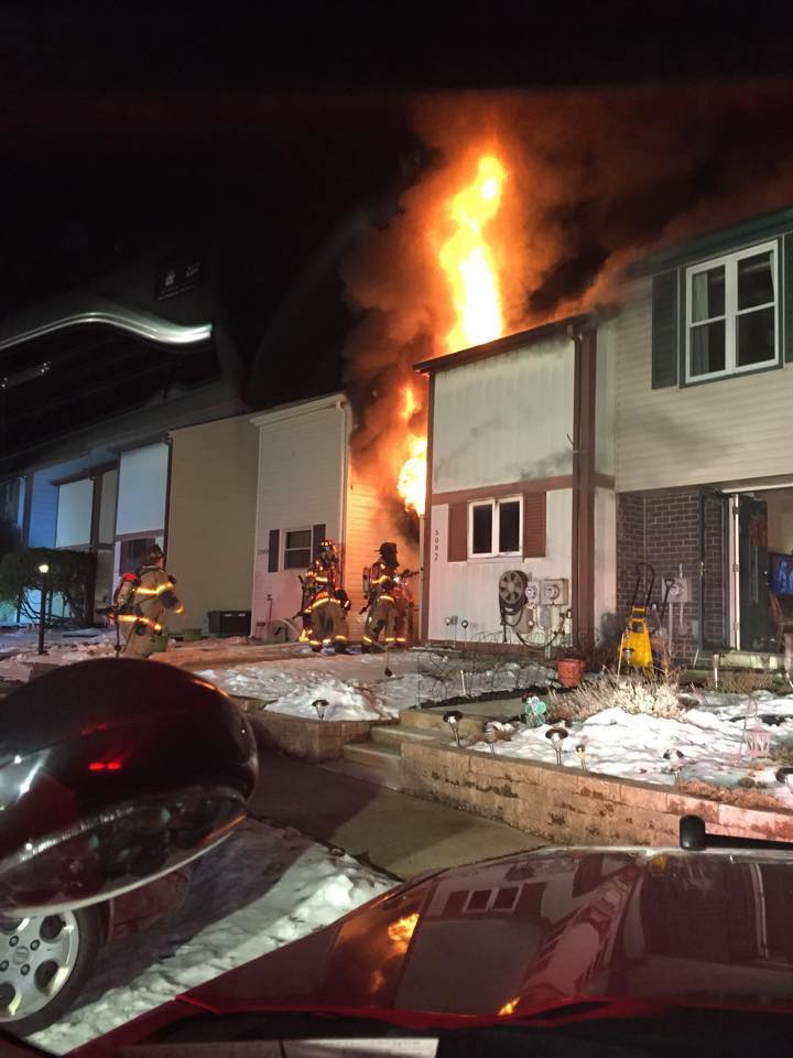 Local Fire Crews Responded To Large Blaze In Bensalem