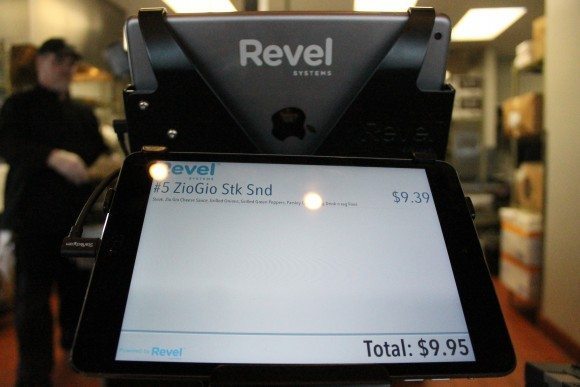 The eastery's high-tech ordering system, one which will soon offer a self-ordering option.  Credit: Tom Sofield/LevittownNow.com
