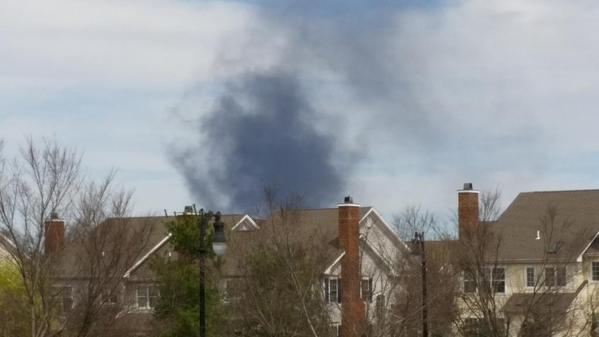 What’s The Deal With That Column Of Smoke?