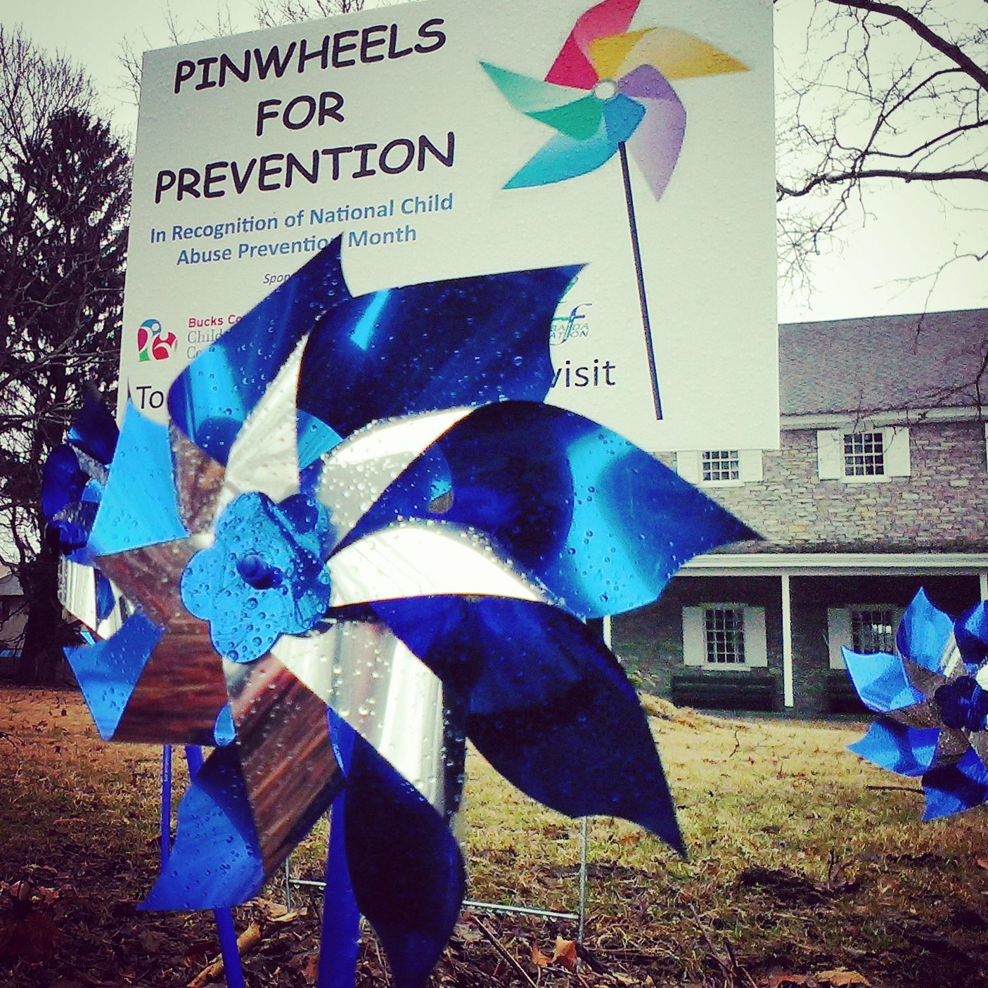 Pinwheels Go Up Across Bucks County
