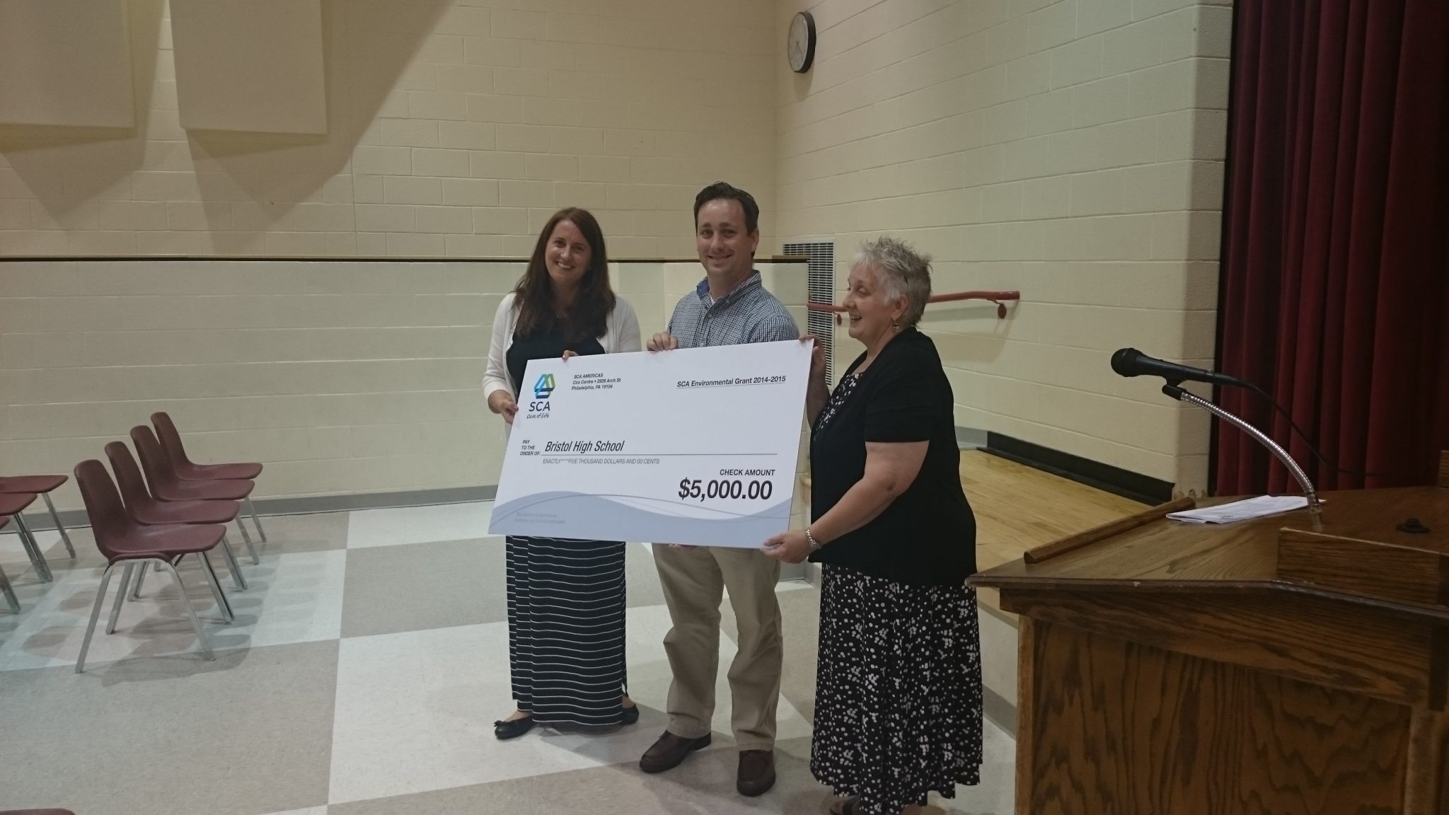 Bristol Club Gets $5,000 Grant