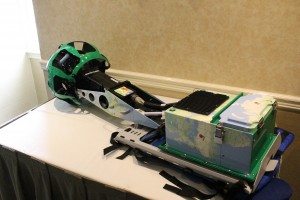 The Google Trekker system. Credit: Tom Sofield/LevittownNow.com