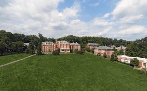 The campus of the George School in Middletown. Credit: George School