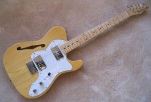 A photograph of the guitar. Credit: Submited