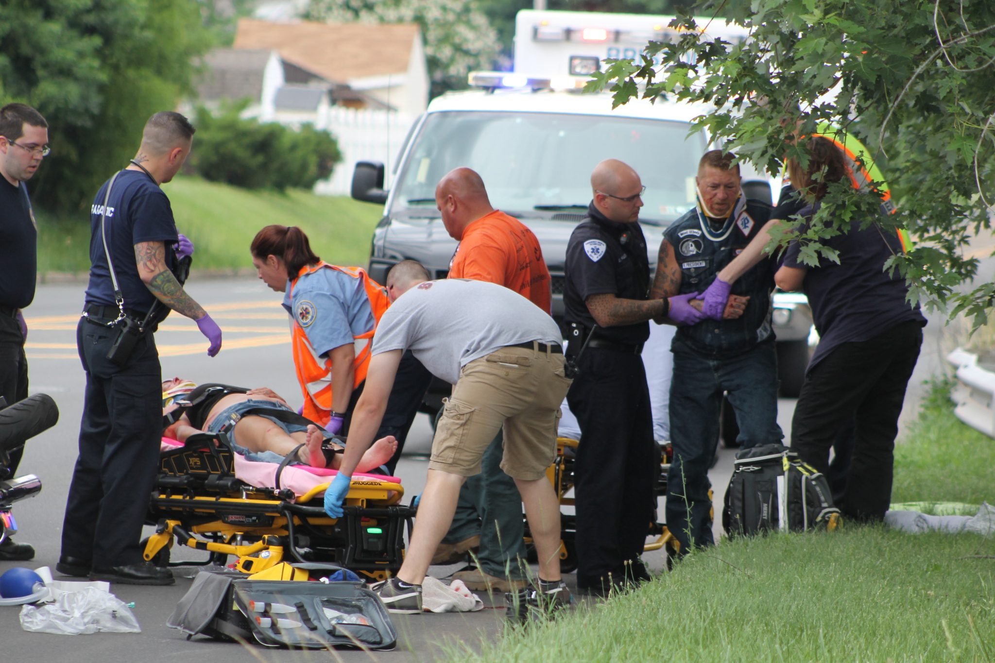 Motorcyclist Charged For New Falls Road Crash