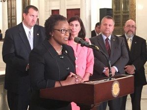 York Mayor Kim Bracey said local officials just need the tools to help address their pension problems. Credit: