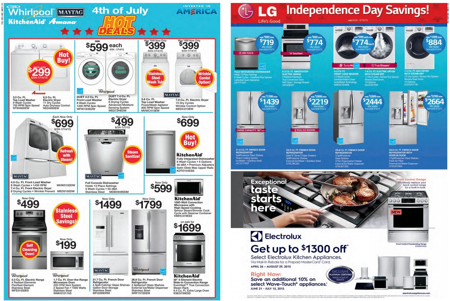 July 4th Hot Deals Sale Underway At Blonder’s Discount Appliance Center