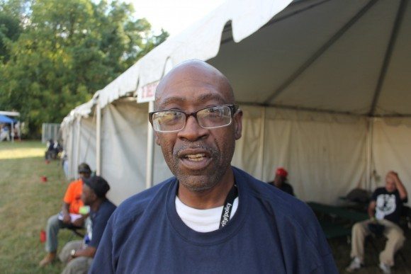 William Staples Jr. Friday evening. Credit: Tom Sofield/LevittownNow.com