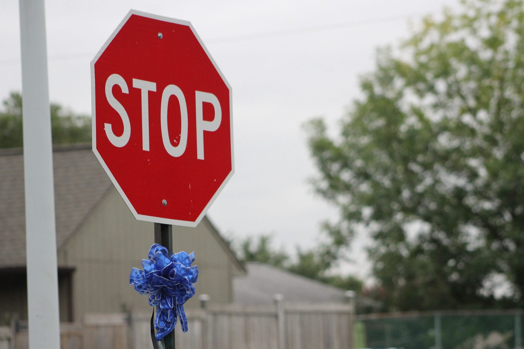 Neighborhood ‘Paints Section Blue’ In Honor Of Police