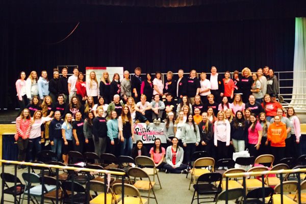 Students Raise $14,000 For Breast Cancer Nonprofit