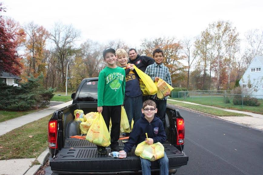 Scouts Collect 5,000 Pounds Of Food