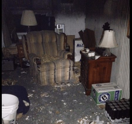 Thanksgiving Fire Leaves Home Badly Damaged