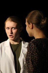 Students rehearing a Vietnam-era act from "A Piece Of My Heart," Credit: Tom Sofield/LevittownNow.com