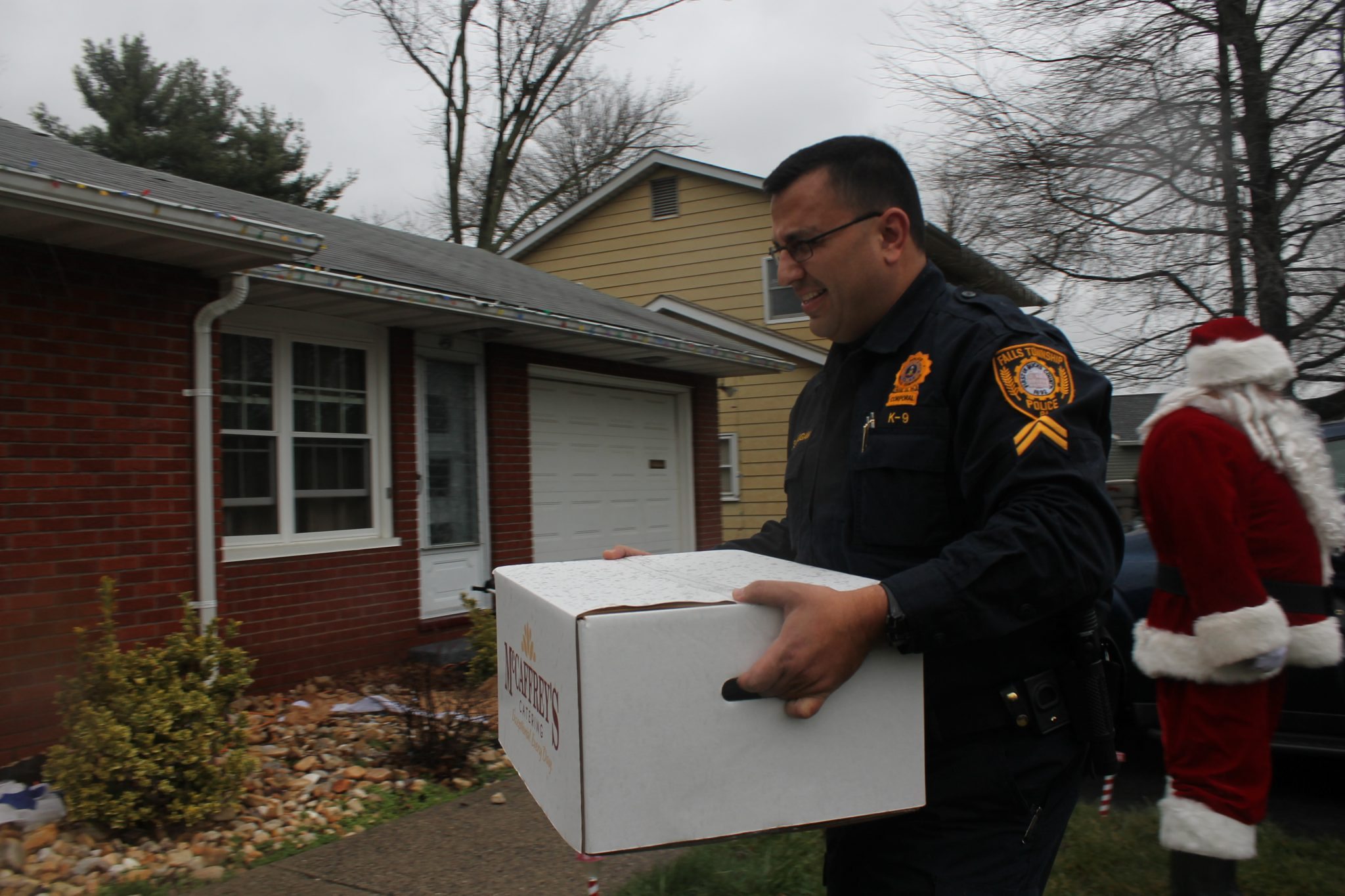 Police Officers Help Make Christmas For Fairless Hills Family