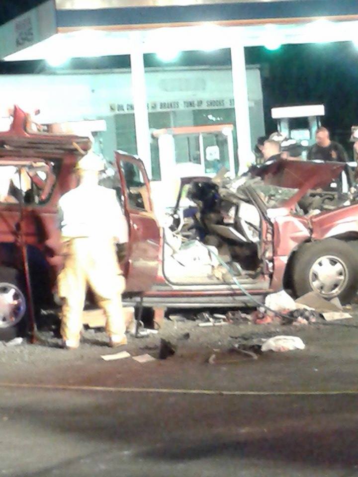 Major Crash Leaves SUV Heavily Damaged Along Route 13