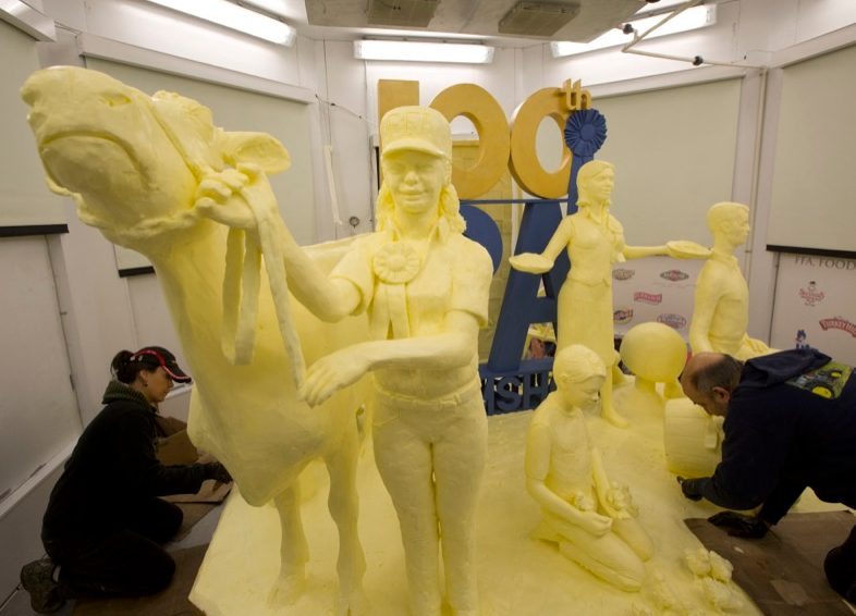 See The Butter Sculpture That Represents Pennsylvania