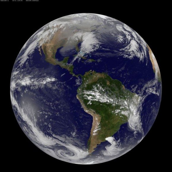 PHOTOS: Blizzard Looks Impressive From Space - LevittownNow.com