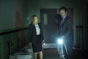 Gillian Anderson and David Duchovny in "Home Again." Credit: Ed Araquel/FOX