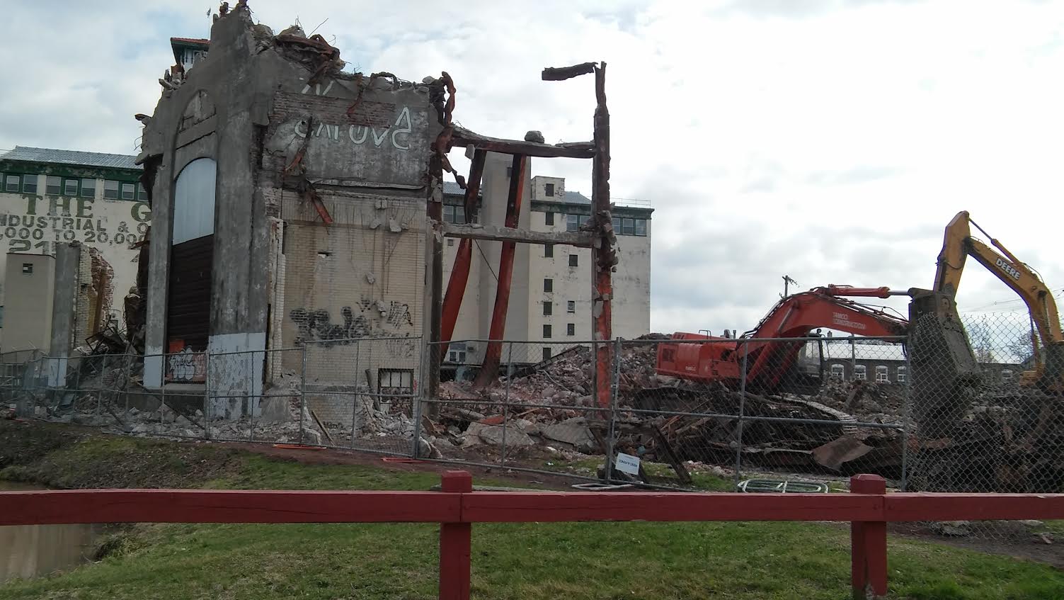 Grundy Powerhouse Demolition Nearly Complete