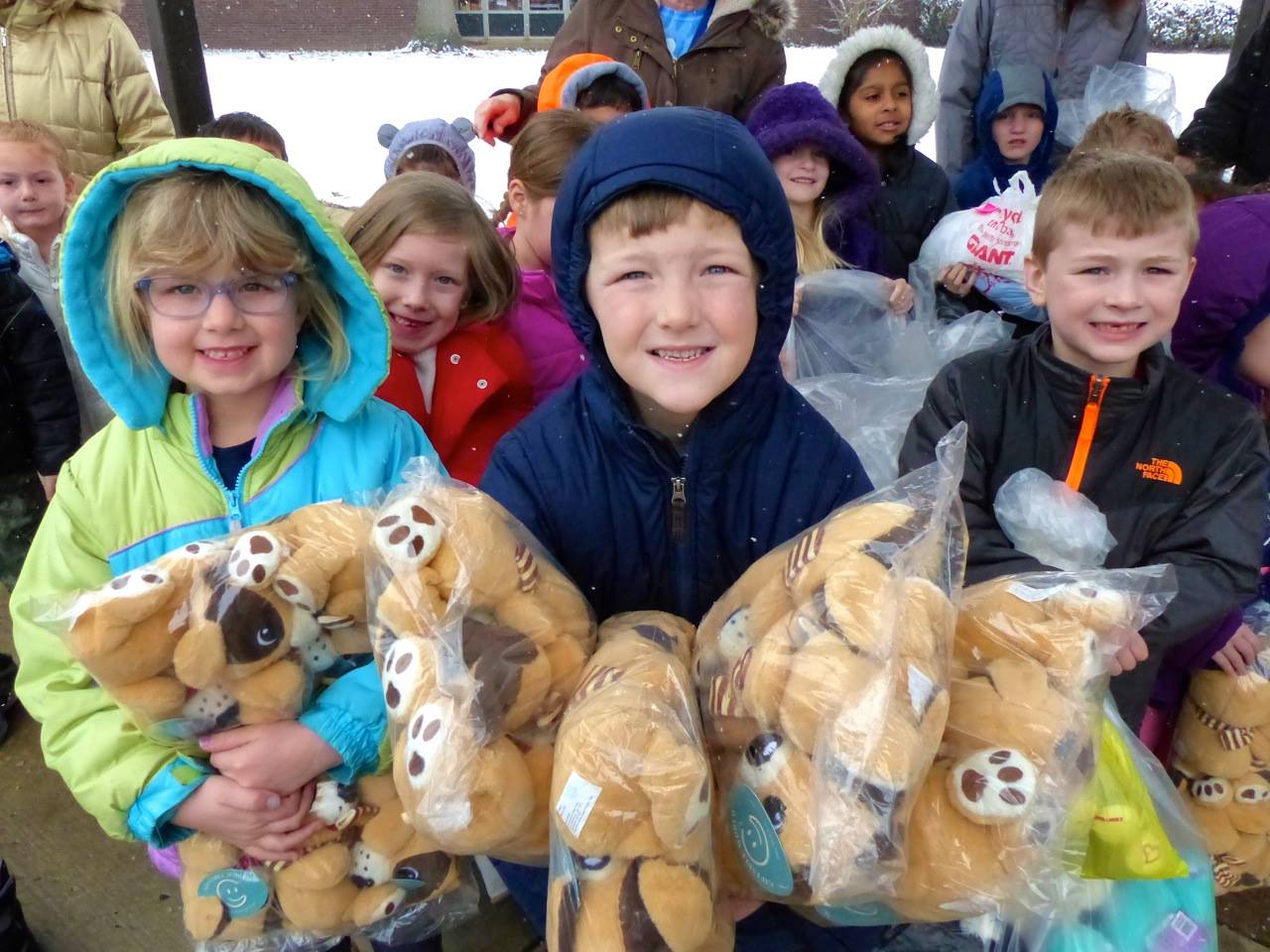 Students Collect Stuffed Animals To Help Kids In Need