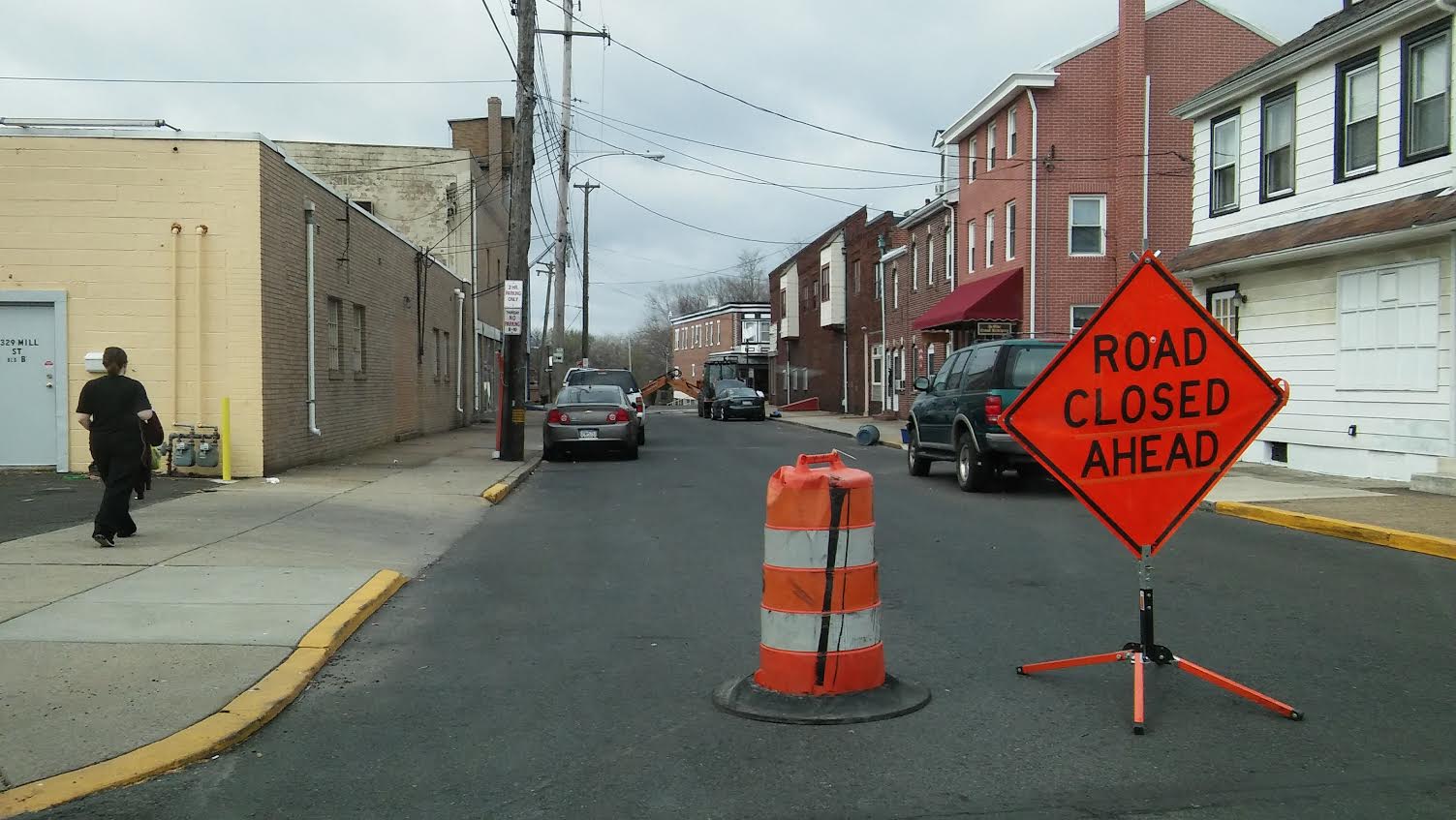 Bristol Street Closed For Pipe Work