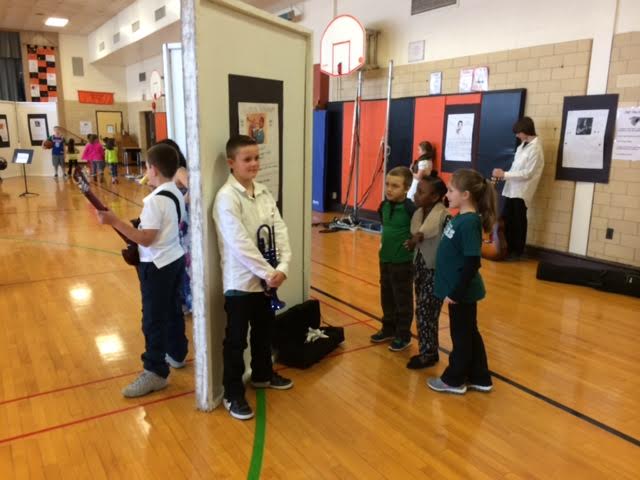 Students Create Living Wax Museum