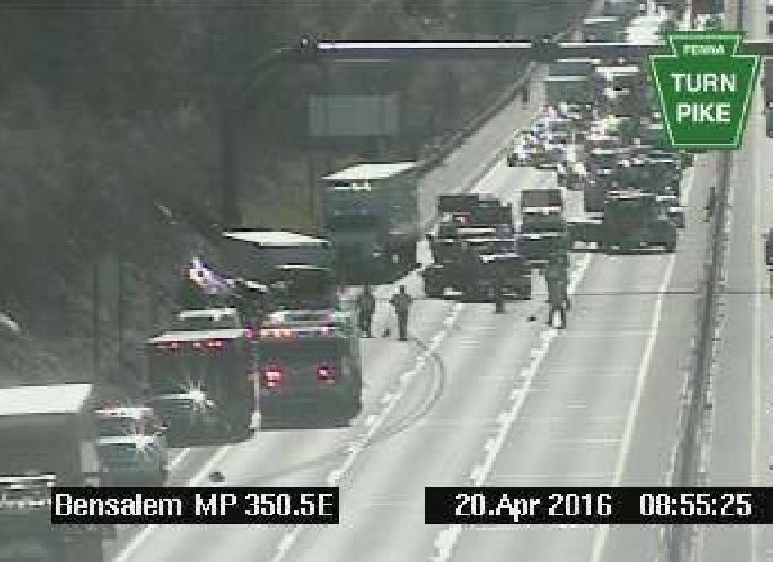 NEARBY: Crash Jams Up Turnpike Lanes