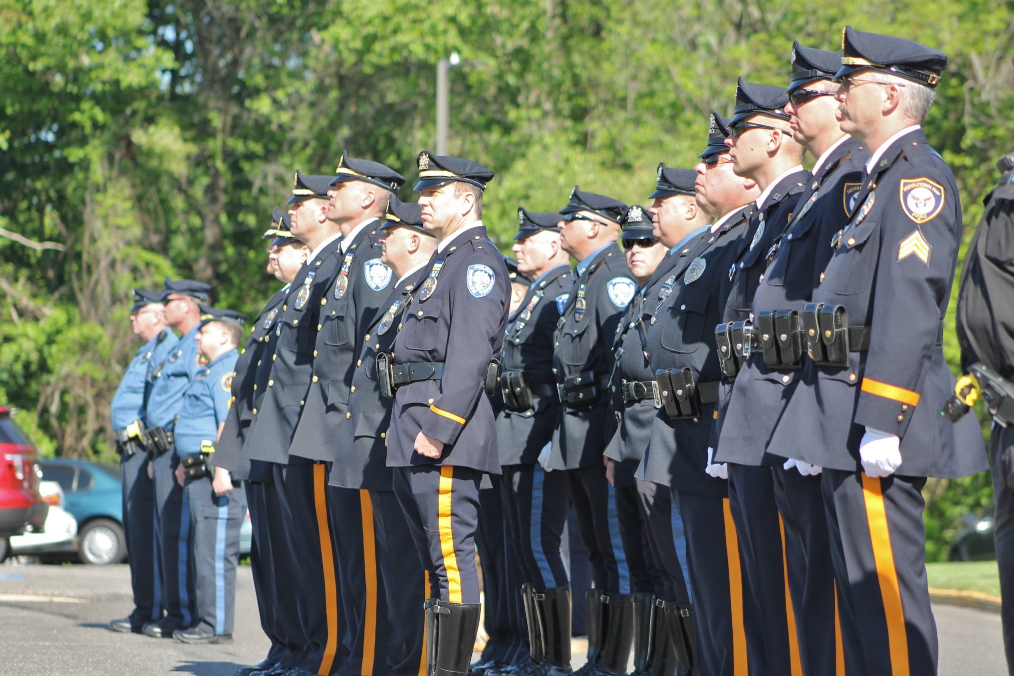 Police Remember Fallen Officers In Levittown Area