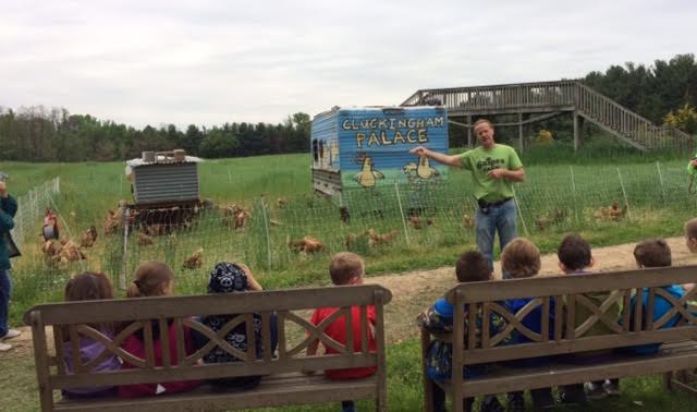 Students Get Farm Tour, Visit ‘Cluckingham Palace’