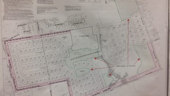 A layout of the cluster plan.