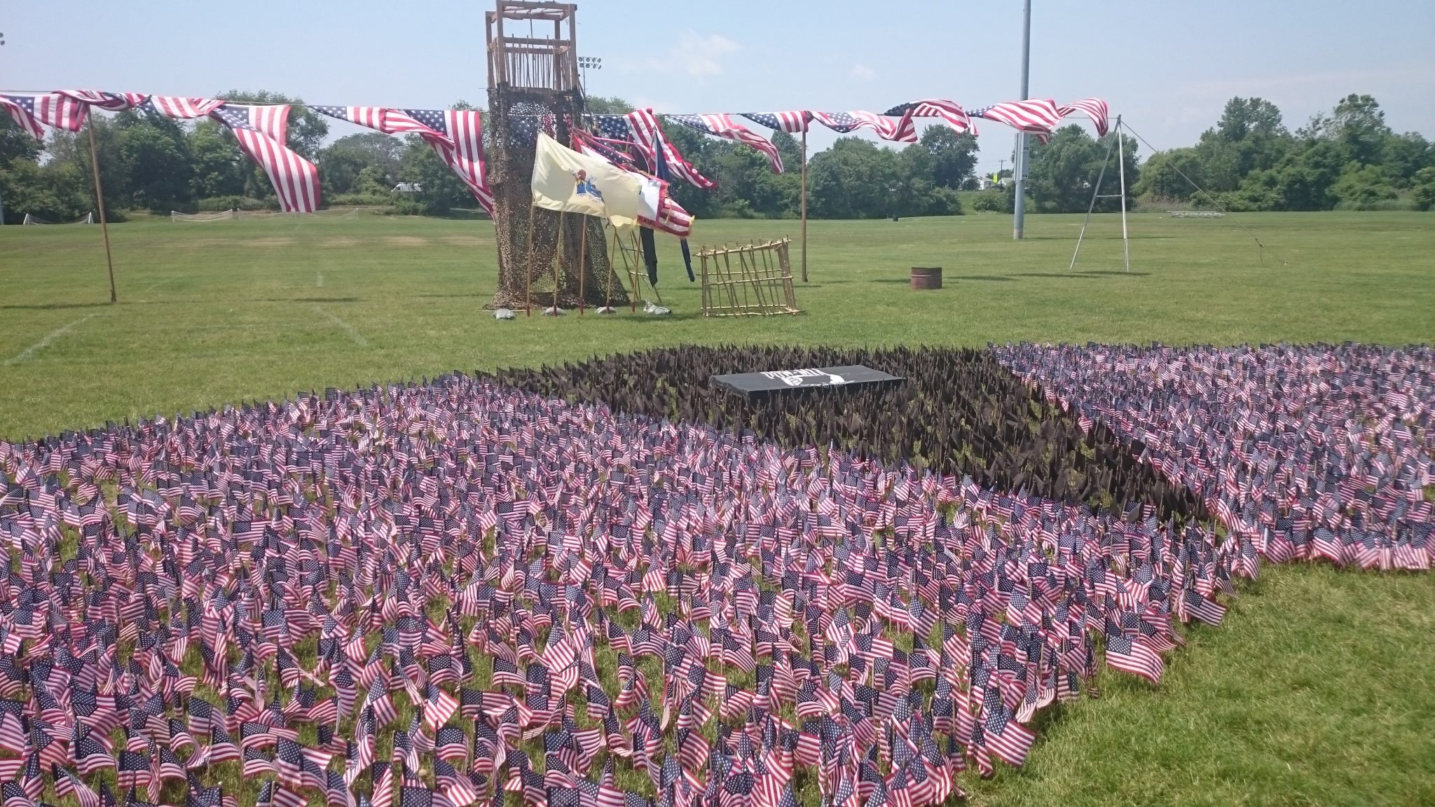 Veterans Say They Will Continue Flag Memorial To Remember Those Who Have Lost Their Lives