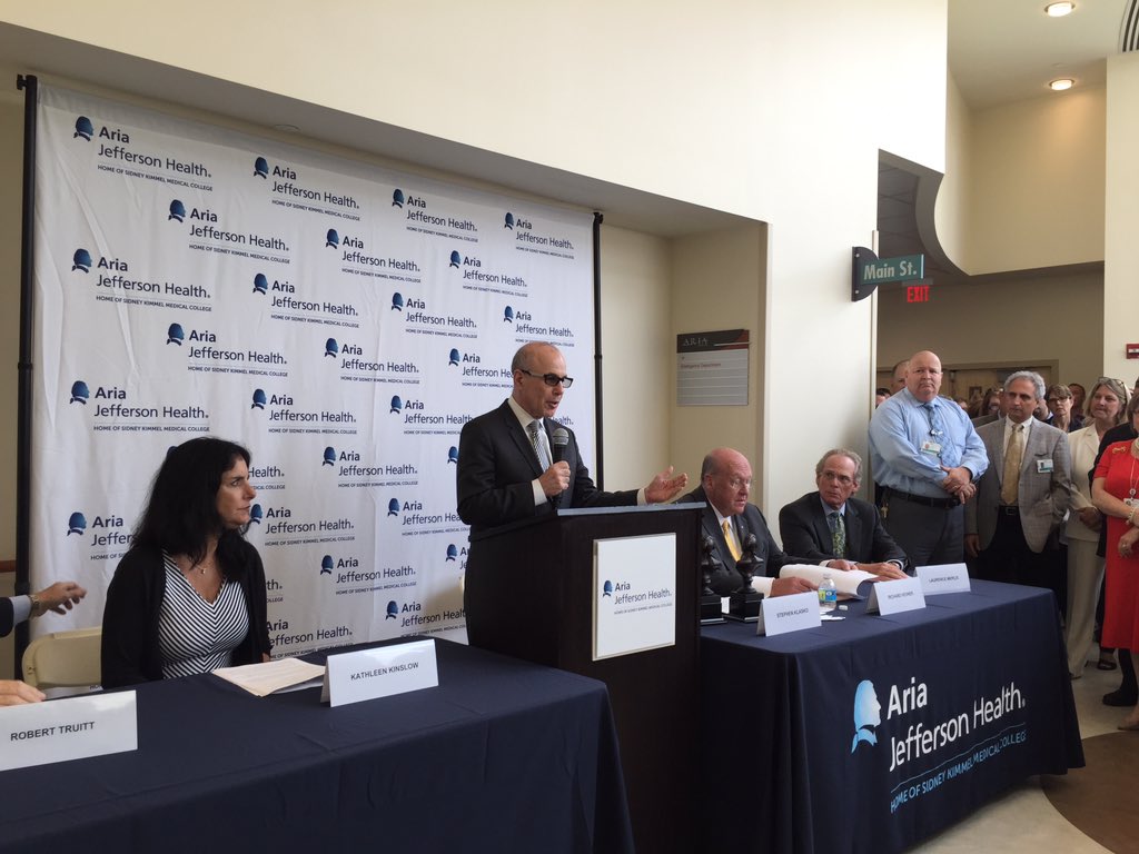 Jefferson Completes Merger With Aria Health
