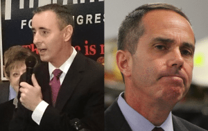 Brian Fitzpatrick and Steve Santarsiero. Credit: LevittownNow.com