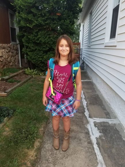 Heading into fifth grade at Maple Point Middle School. Credit: Kim Giangrante