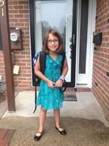 Headed to third grade! Credit: Kelly Lyall Trespalacios