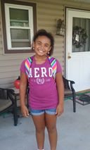 Ava heading into third grade. Credit: Megan Horan