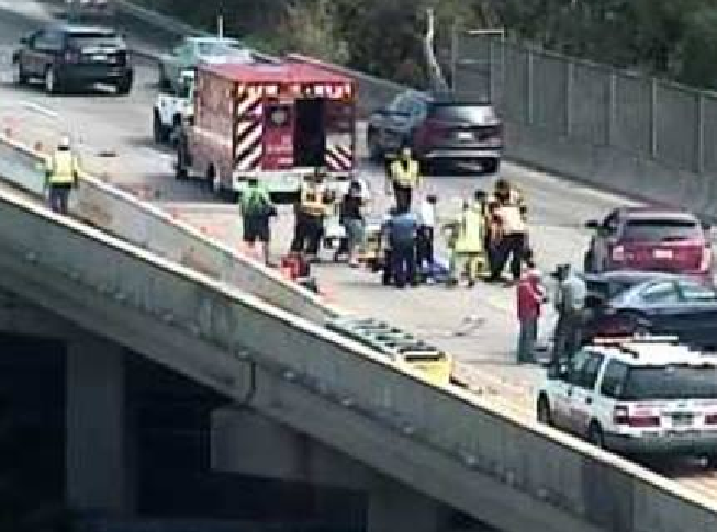 Injuries Reported In I-95 Crash