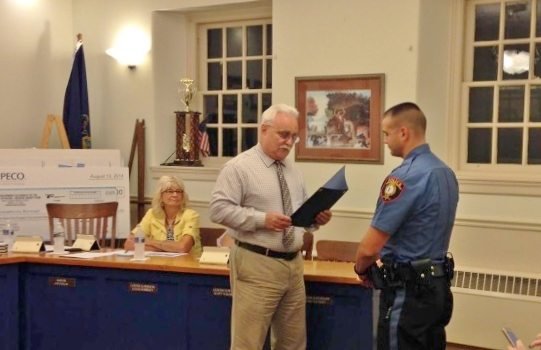 Council Honors Lawman Who Helped Stop Man From Killing Himself