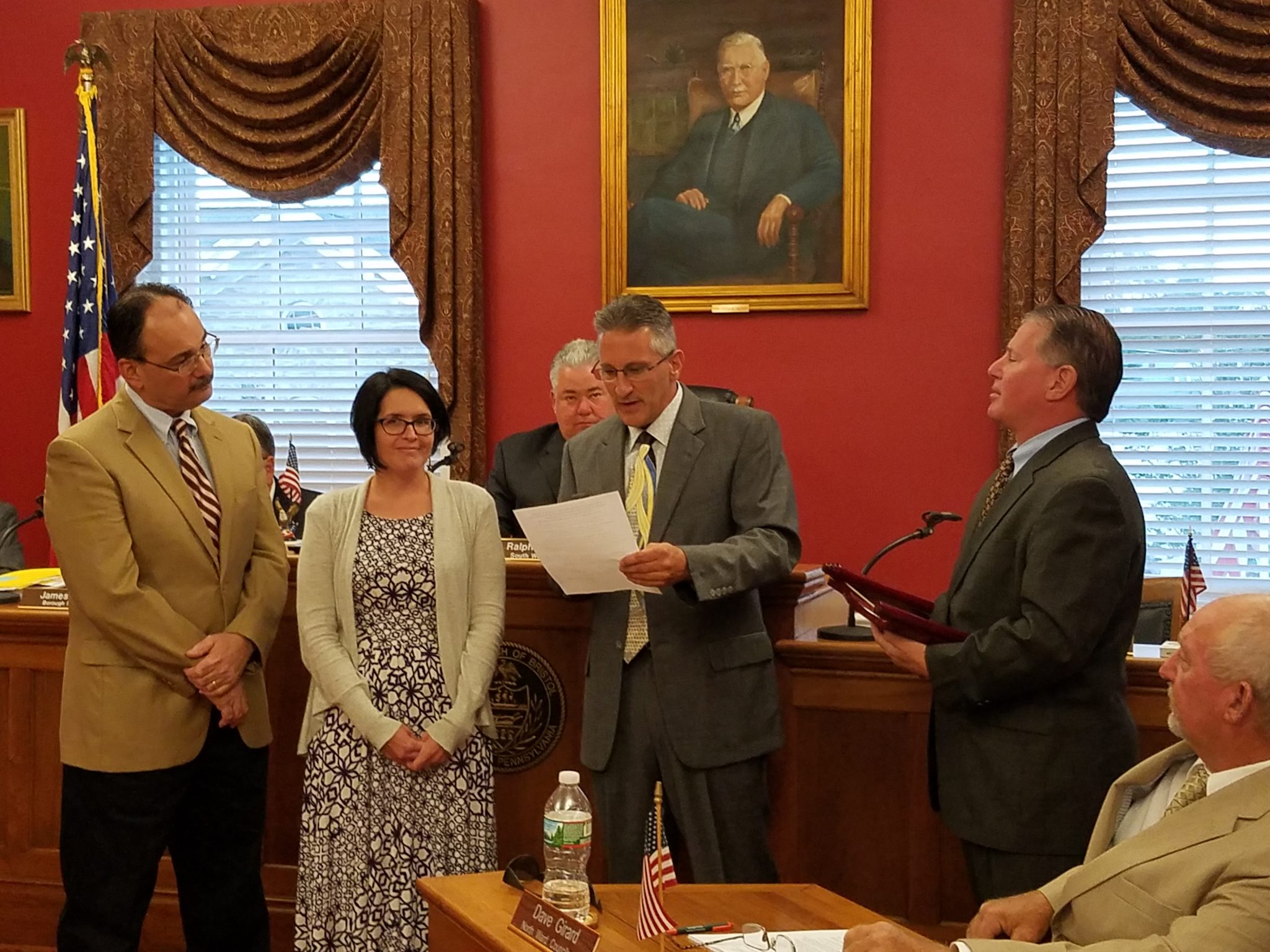 Bristol Council Recognizes Grundy Library’s 50th Anniversary