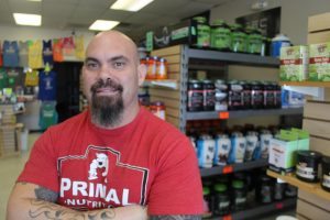 Owner Joe Dragon in the Fairless Hills store.