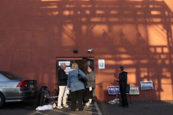 Bristol Township polling place 5-0. Credit: Tom Sofield/LevittownNow.com