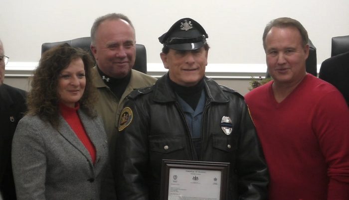 Police Officer Recognized For Saving Choking Victim